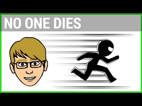 Screenshot of the video of No One Dies