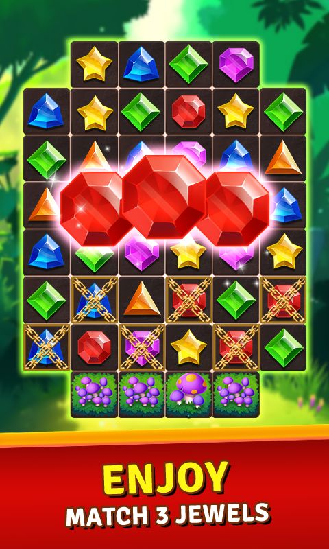 Jewels Jungle Treasure screenshot game