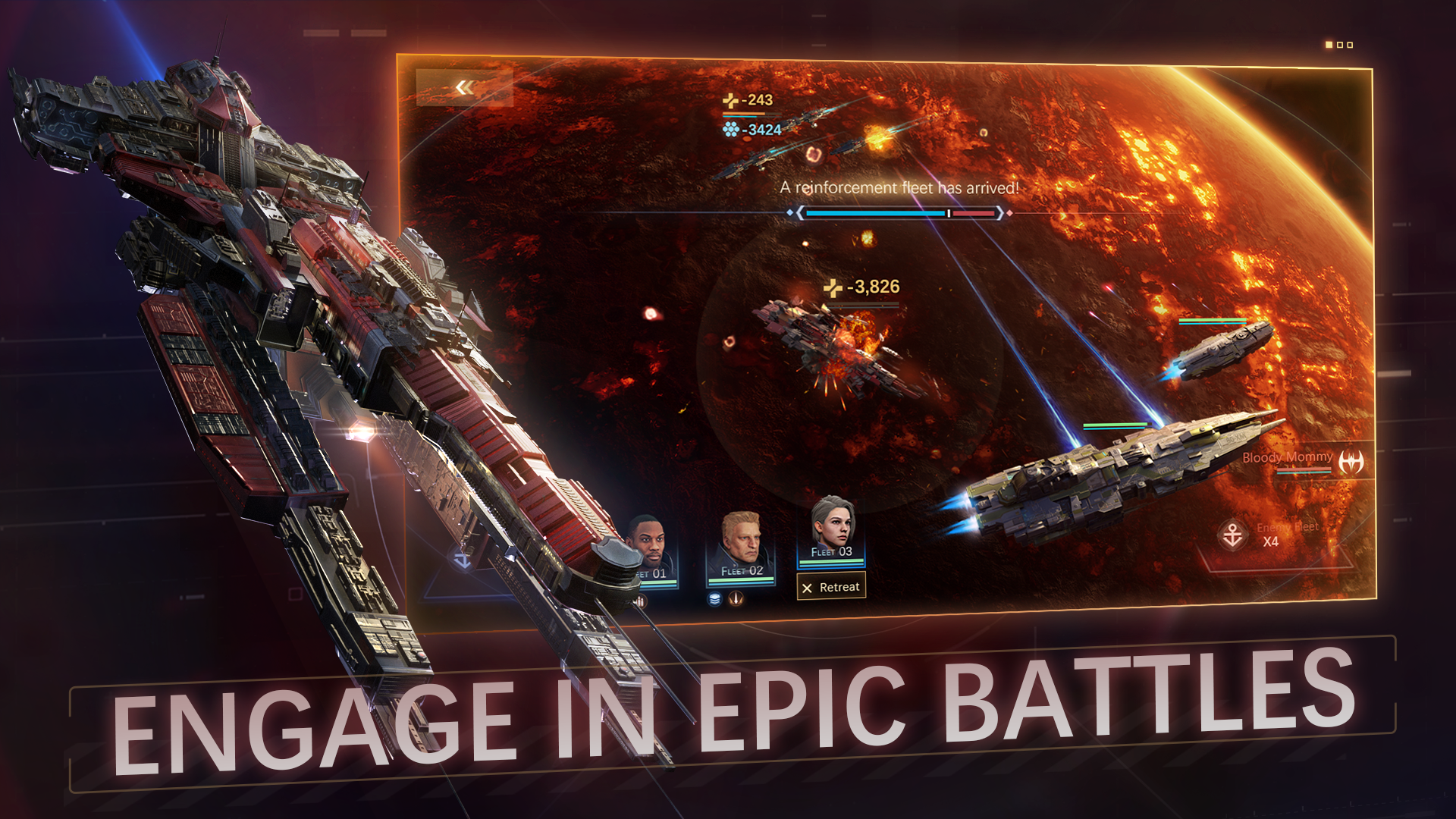 Nova: Space Armada Game Screenshot
