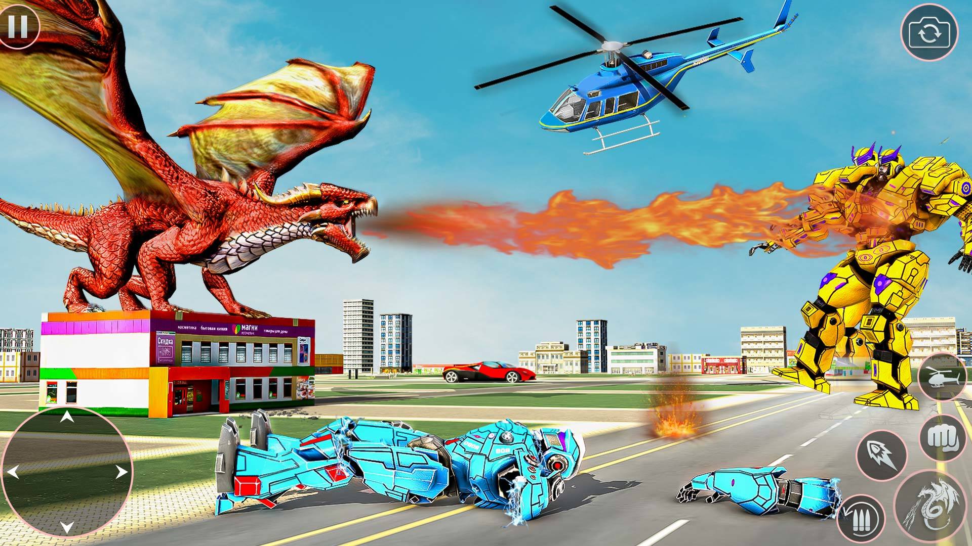 Monster Truck Robot Shark Game - Baixar APK para Android