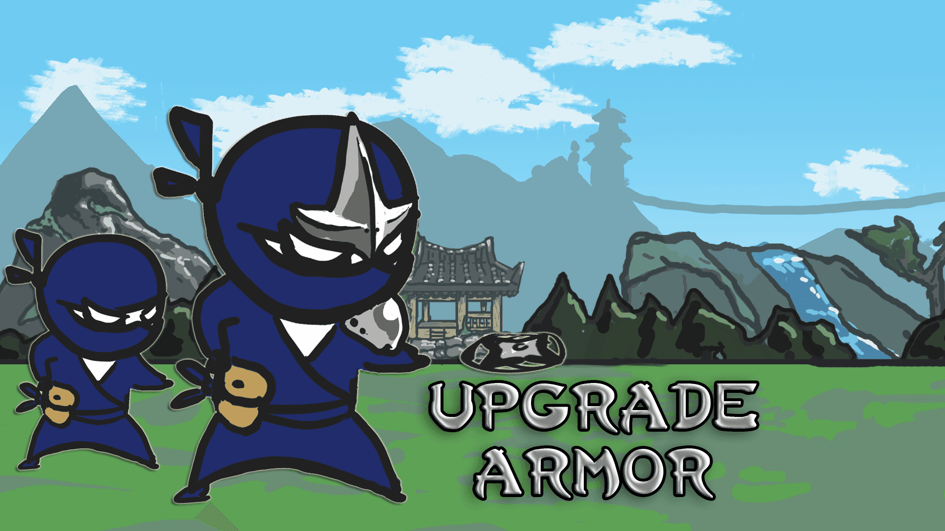 Captura de Tela do Jogo Ninja Guerra: Ataque dos Oni