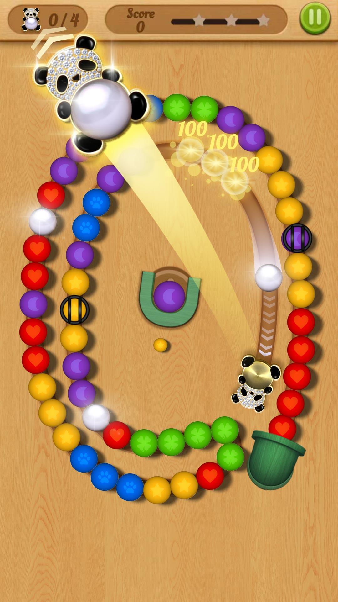 Screenshot of Marble Pop Paint by number