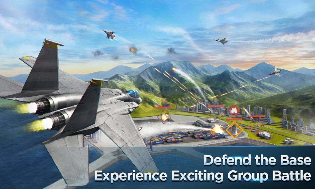 Modern Air Combat: Team Match ภาพหน้าจอเกม