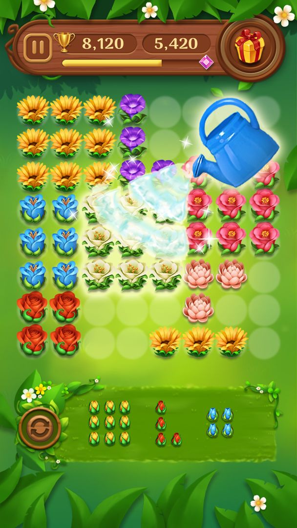 Block Puzzle Blossom ภาพหน้าจอเกม