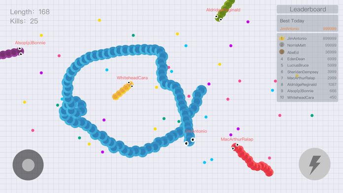 Snake Off screenshot game