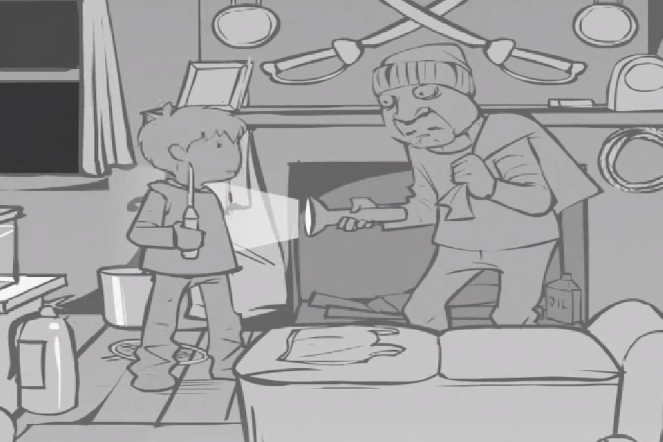 Cuplikan Layar Game Whacking the Thief