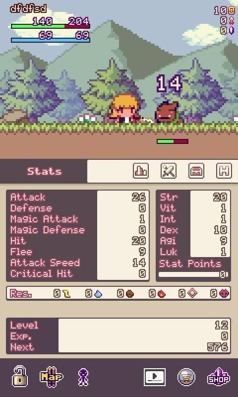 Cuplikan Layar Game Linear Quest beta