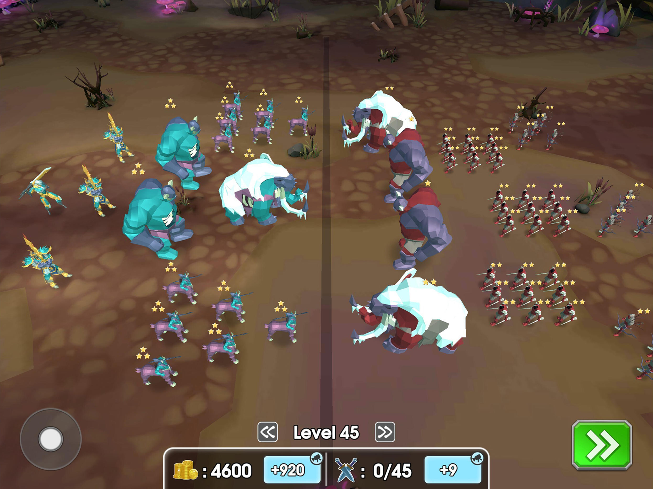 Clash Battle Simulator Game Screenshot