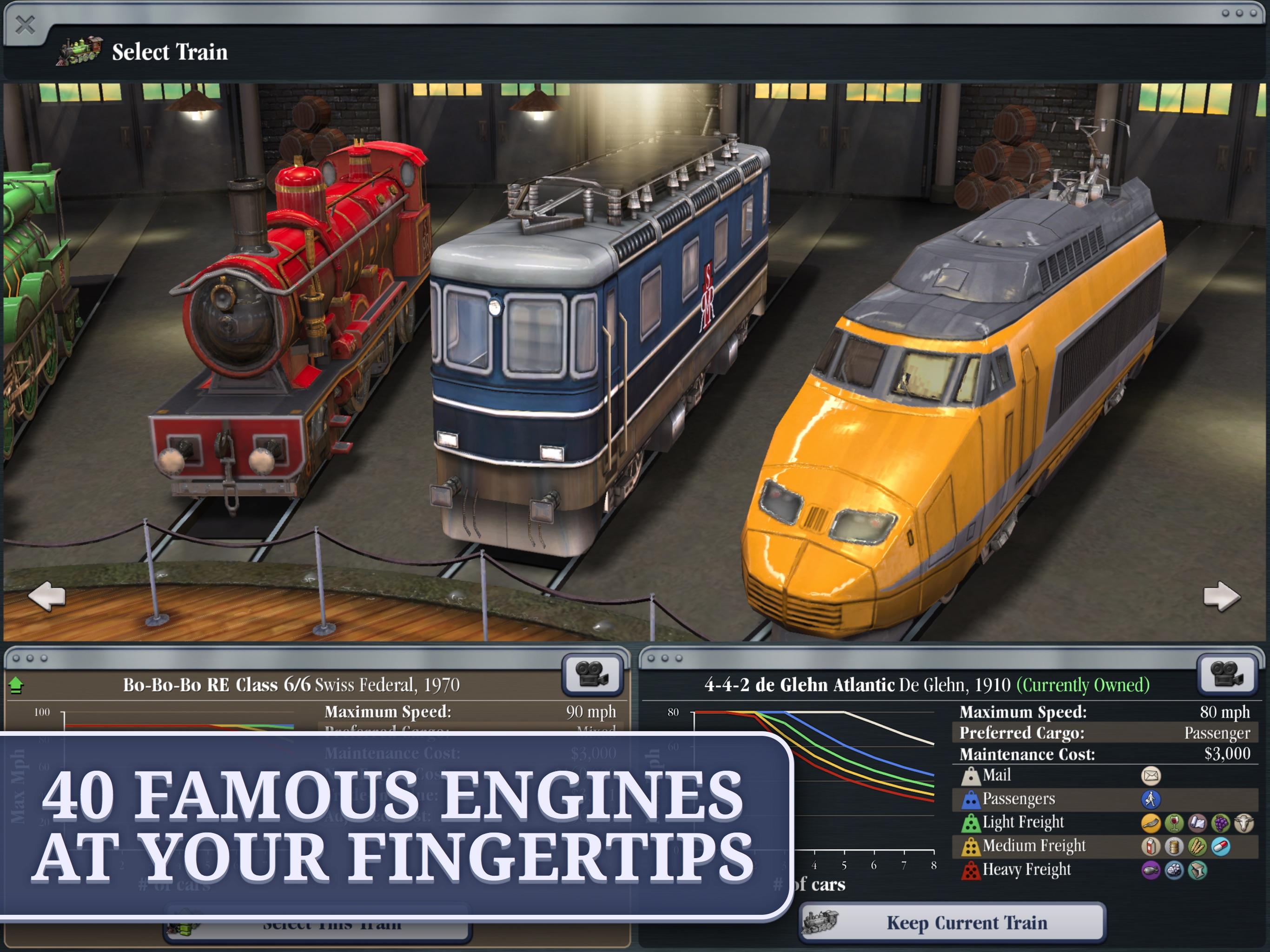 Sid Meier's Railroads! Game Screenshot