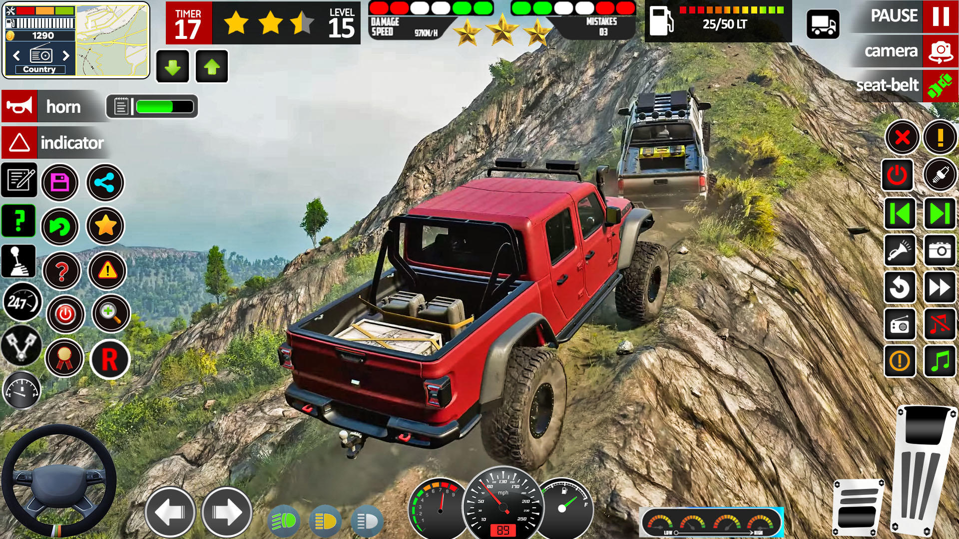 US Jeep Simulator Jeep Games Game Screenshot