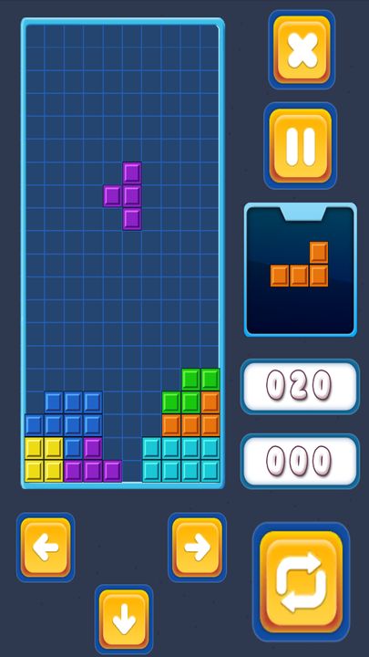 Screenshot 1 of Brick Classic Tetris 1.0