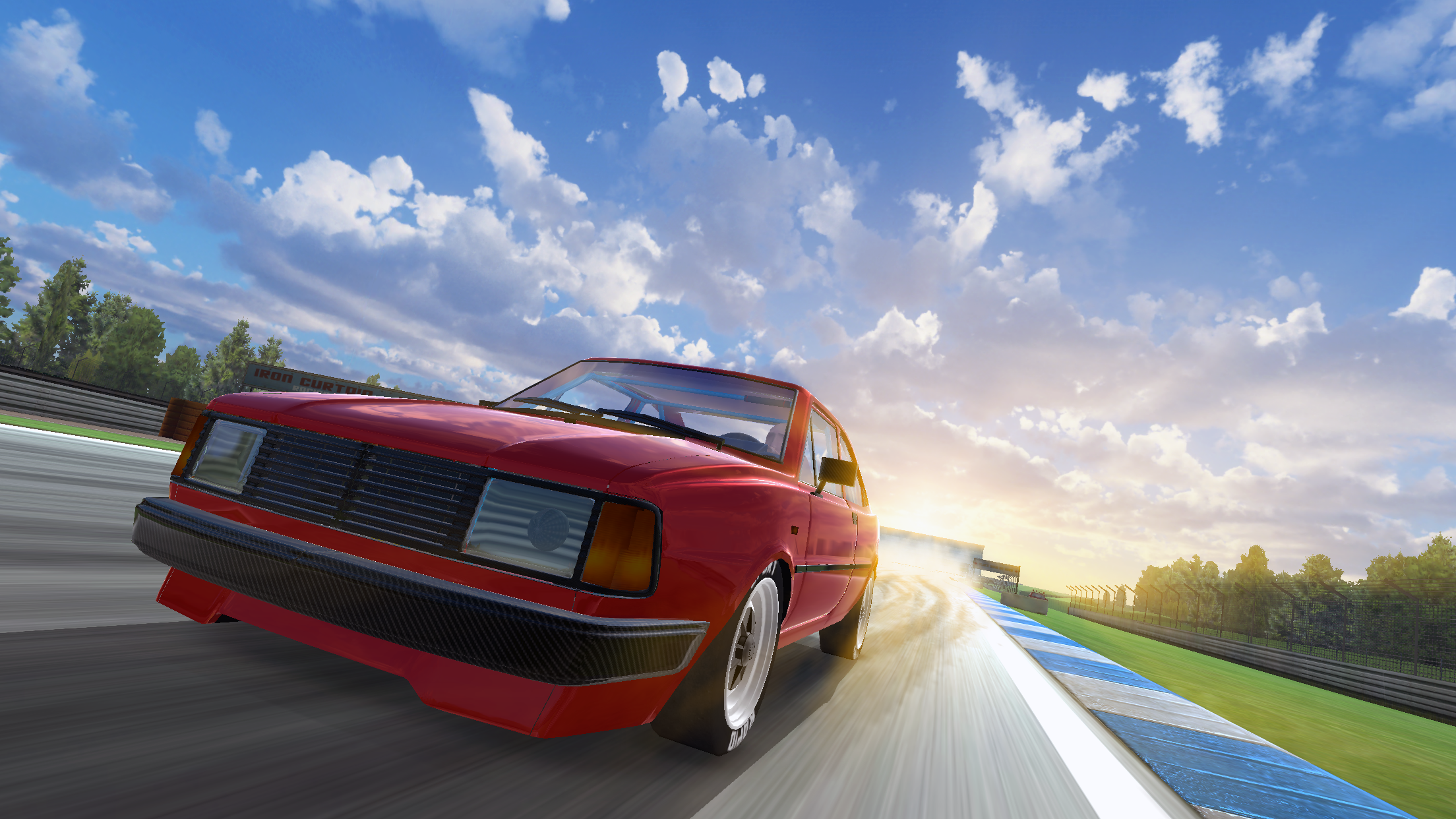 Banner of आयरन कर्टन रेसिंग - कार रेसिंग गेम 1.205