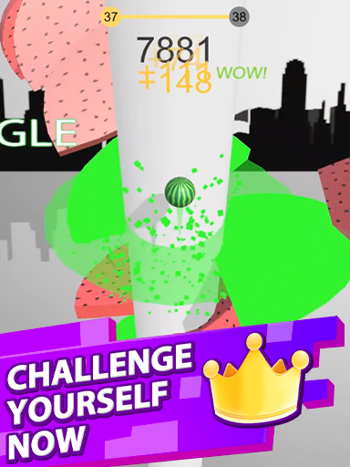 Helix Jump Game Screenshot
