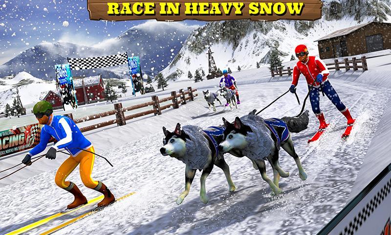 Sled Dog Racing 2017 screenshot game