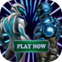 Icon of Max Steel VS Blue Beetle