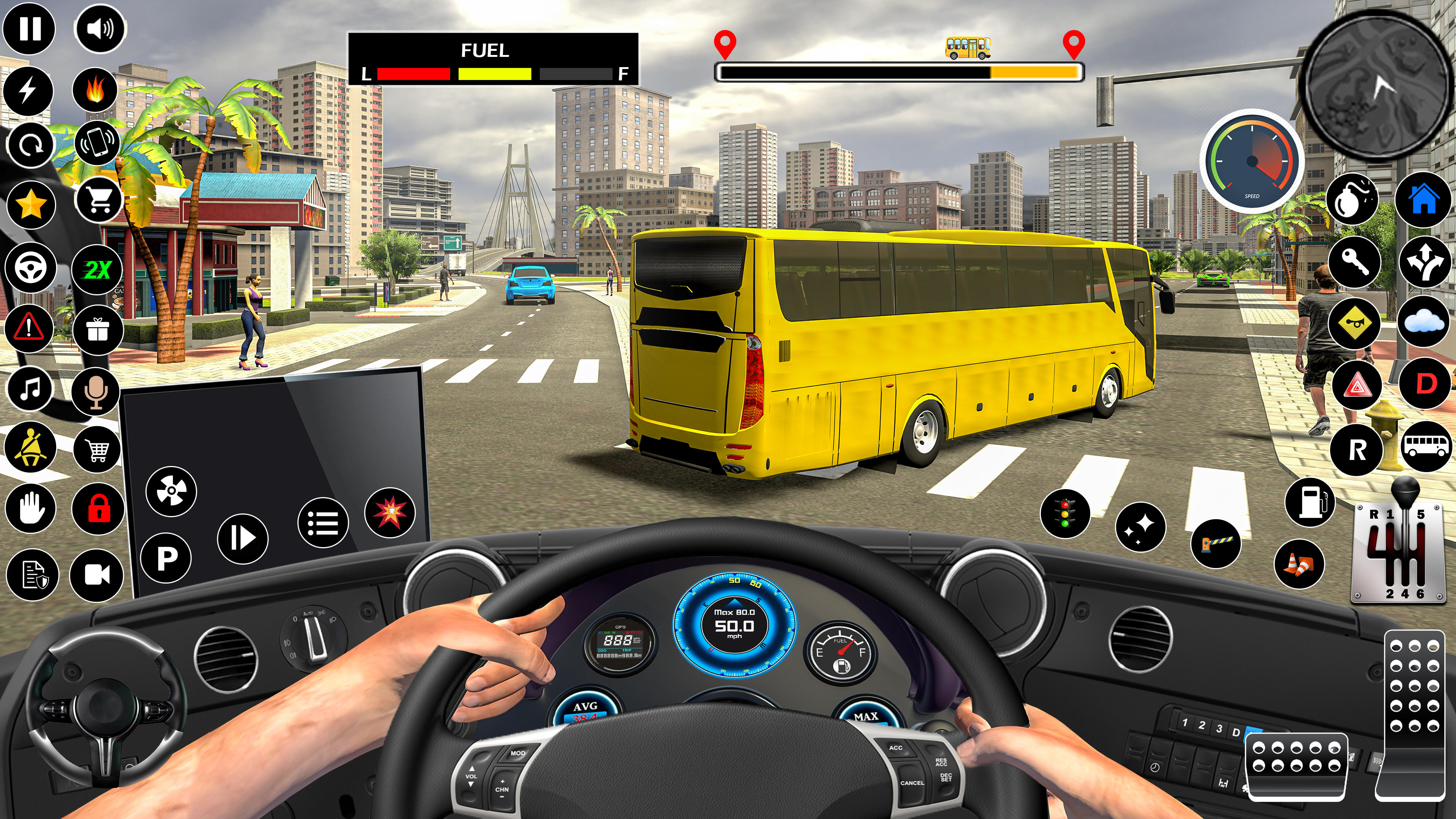 Screenshot 1 of Bus Simulator Games: Bus Games 1.5