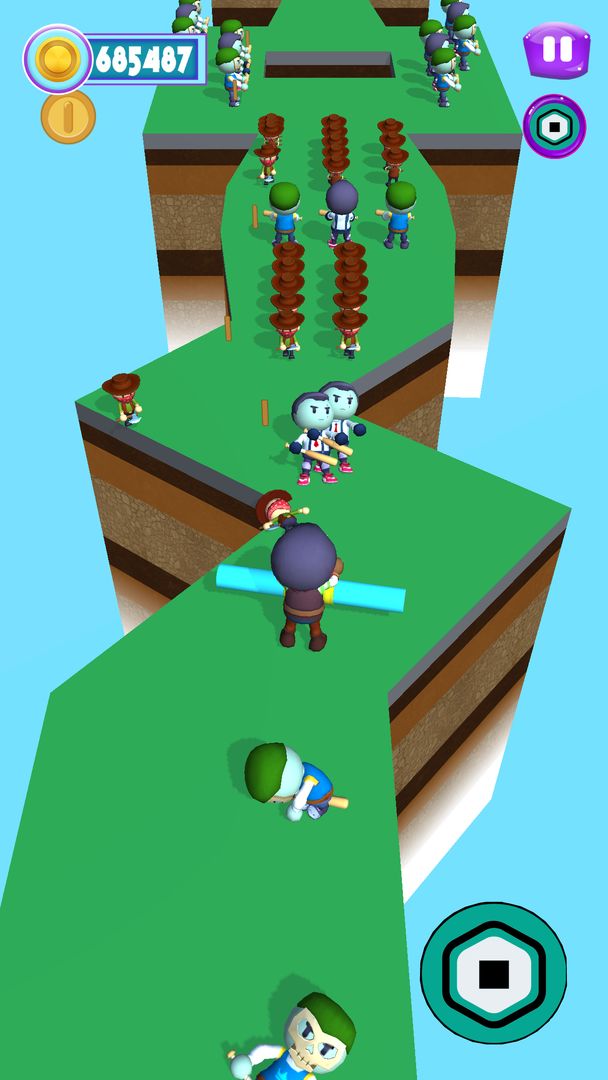 Screenshot of Robux Loto Push 3D