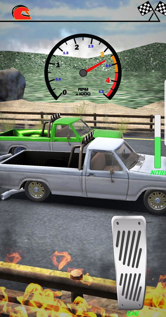 Screenshot of Diesel Challenge Truck Games