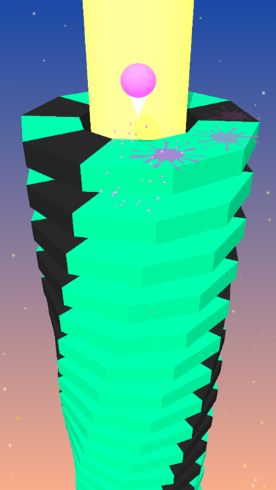 Скриншот игры Stack Ball: Bounce Challenge