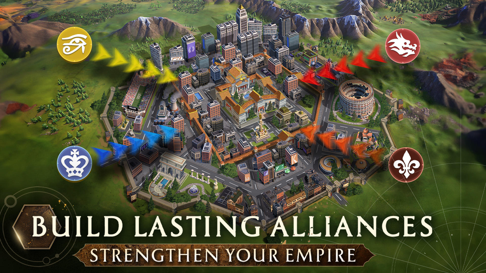 Civilization: Eras & Allies 2K Game Screenshot