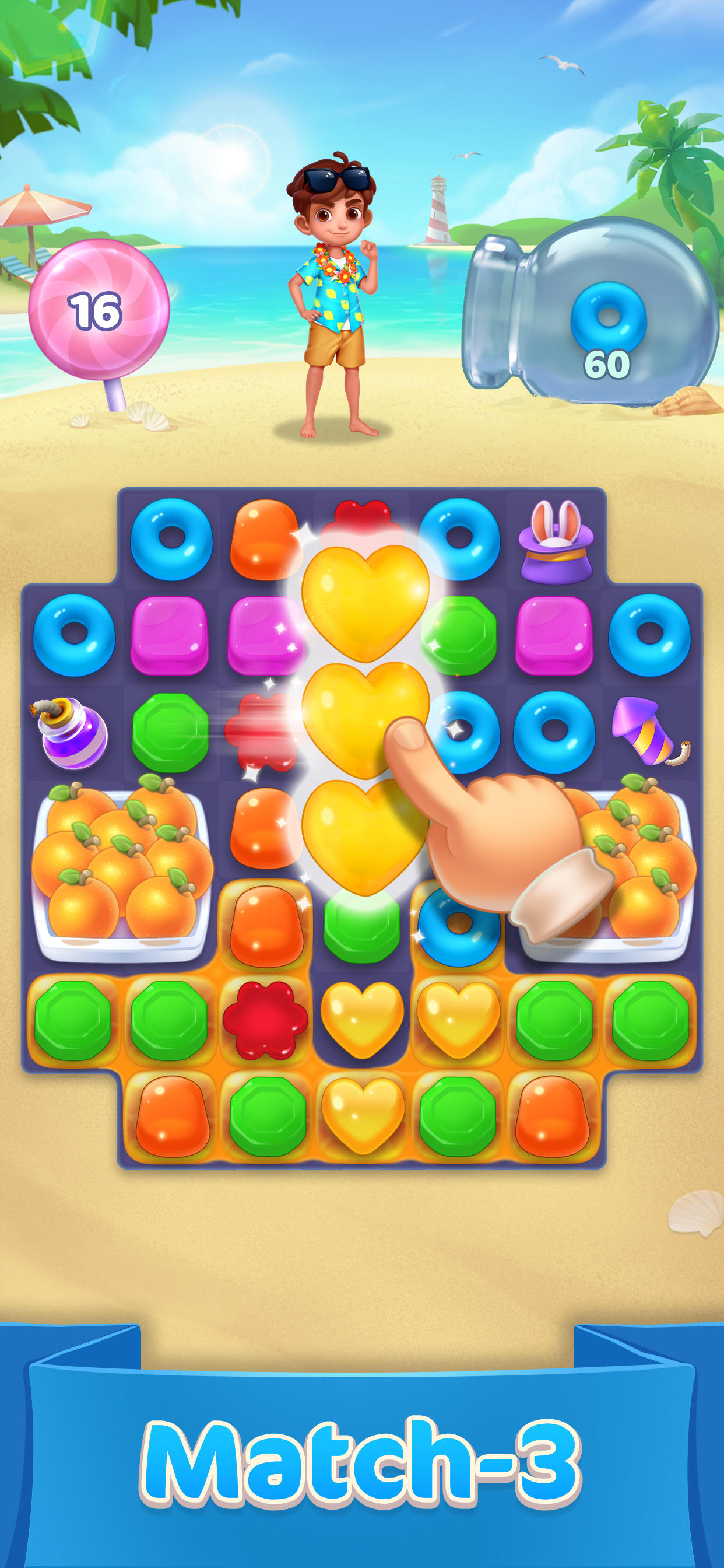 Jellipop Match screenshot game