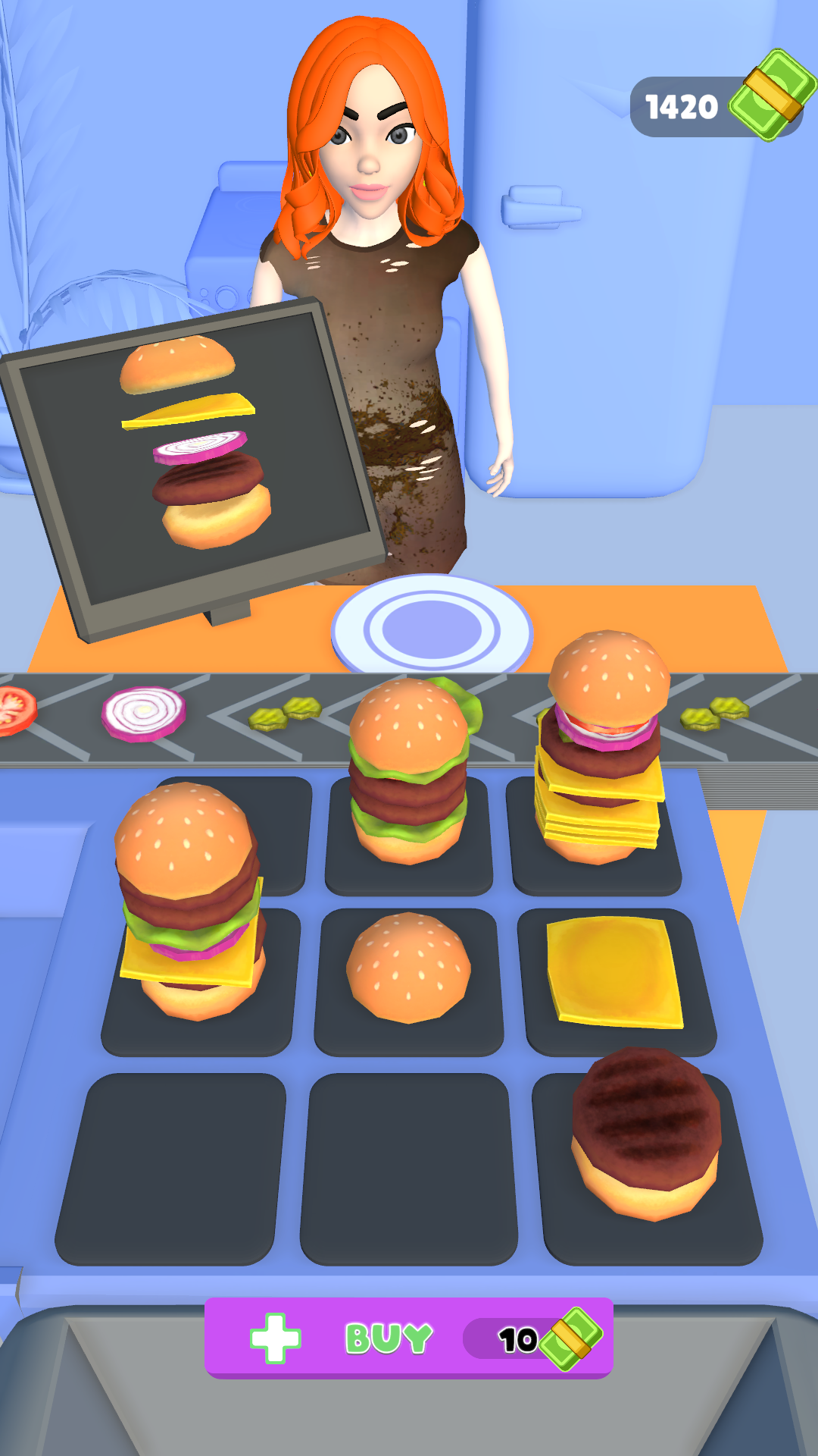 Food Merger Game Screenshot