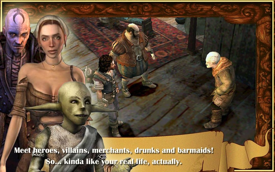 Screenshot of The Bard's Tale