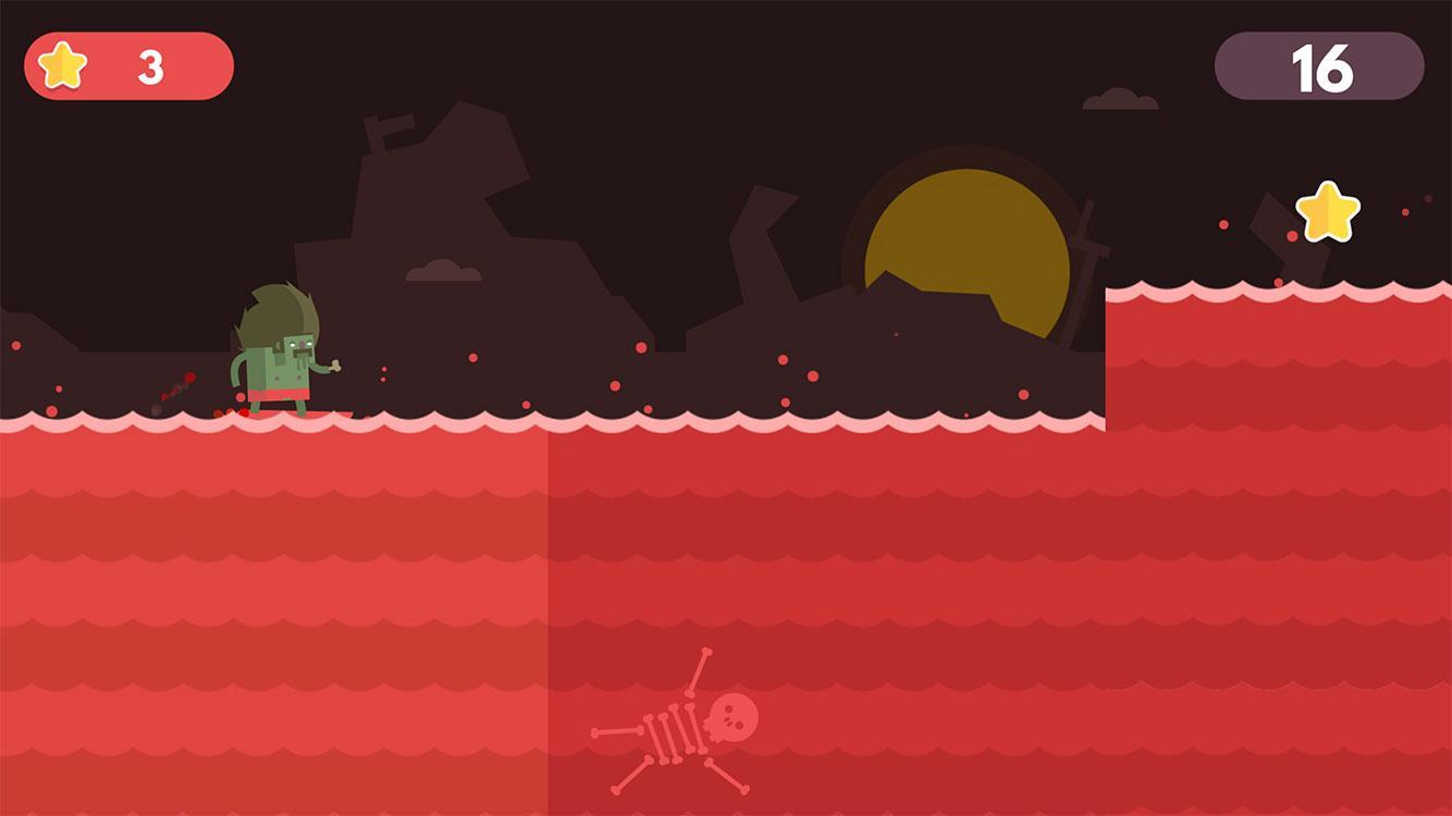 Surfingers ゲームのスクリーンショット