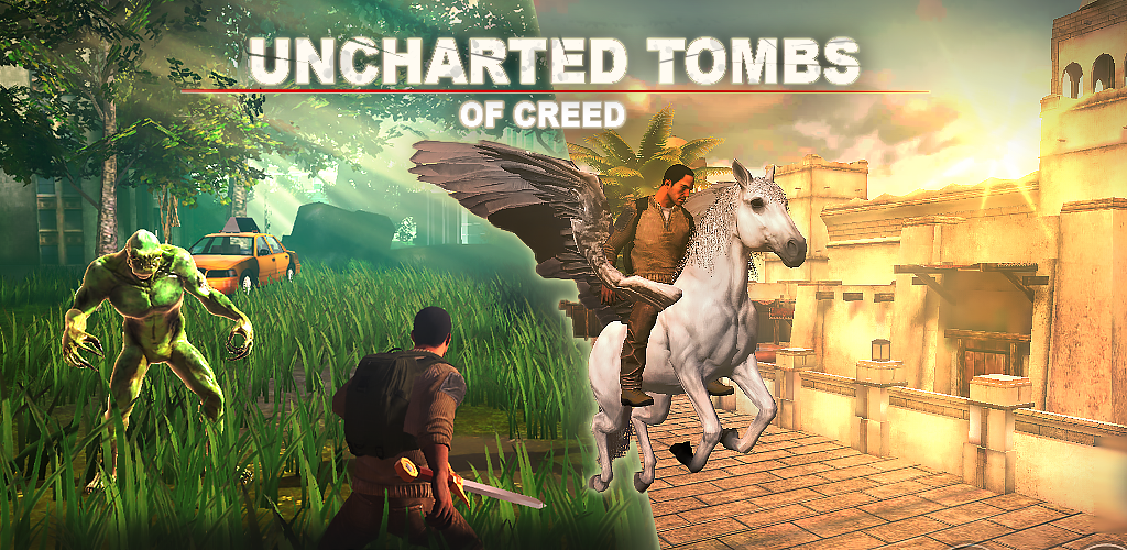 Banner of Uncharted Tombs of Creed 