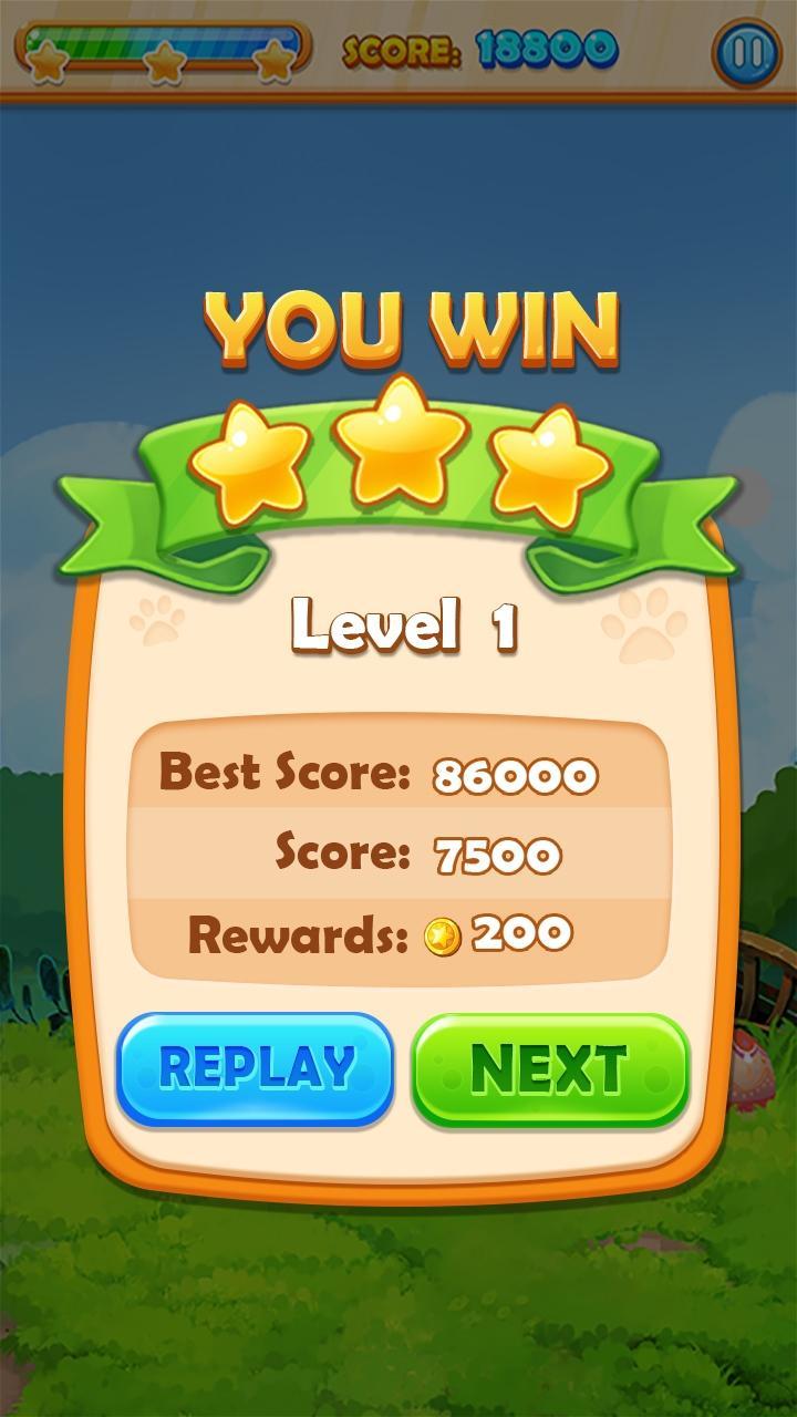 Bubble Shooter Mania ゲームのスクリーンショット