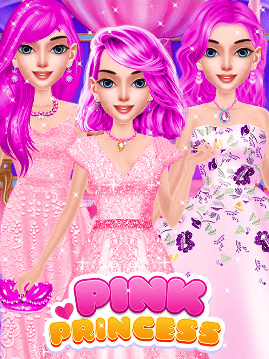 Magic Princess Salon: Spa, Makeup and Dress Up Games for Girls::Appstore  for Android