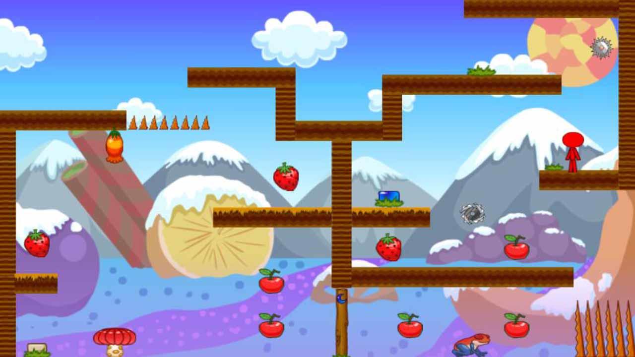 冰火人勇闯雪山A Game Screenshot