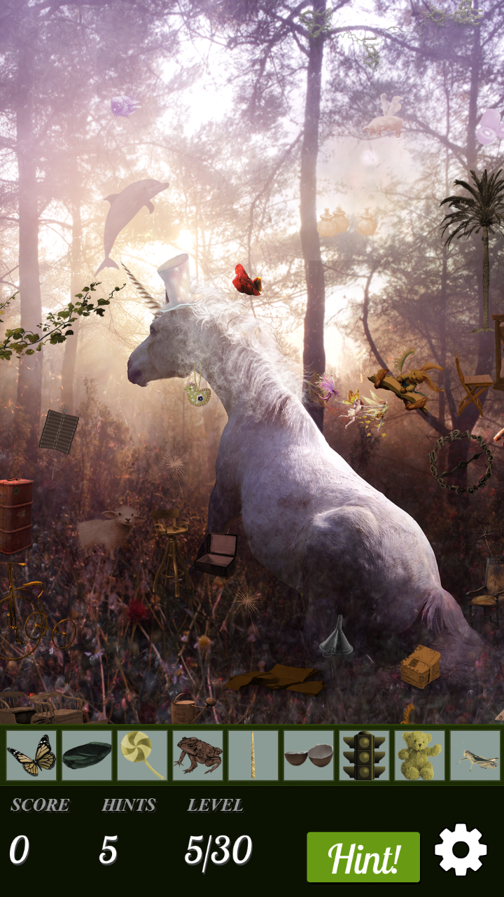 Hidden Object - Animal Family 🐶 🐱 🐷 Game Screenshot