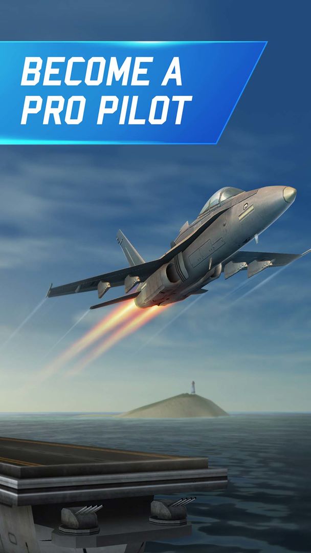 3D 비행 시뮬레이터 (Flight Pilot) 게임 스크린 샷