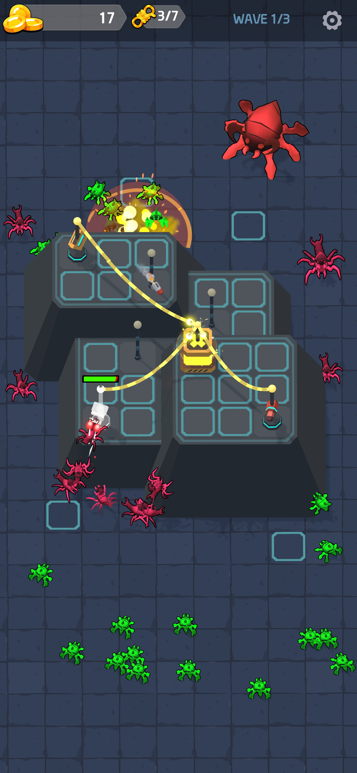 Wire Wars Game Screenshot
