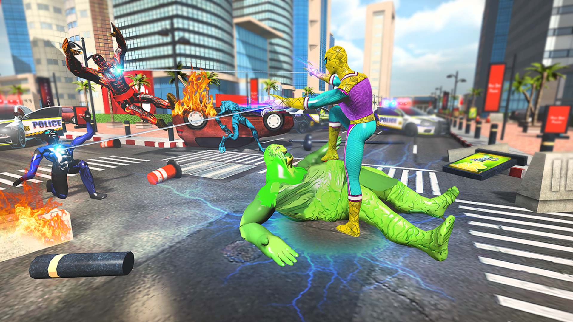 Screenshot 13 of Spider Rope Hero - Spider Hero 