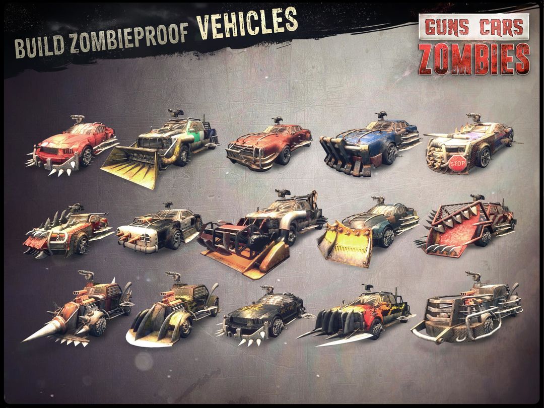 Guns, Cars and Zombies 게임 스크린 샷