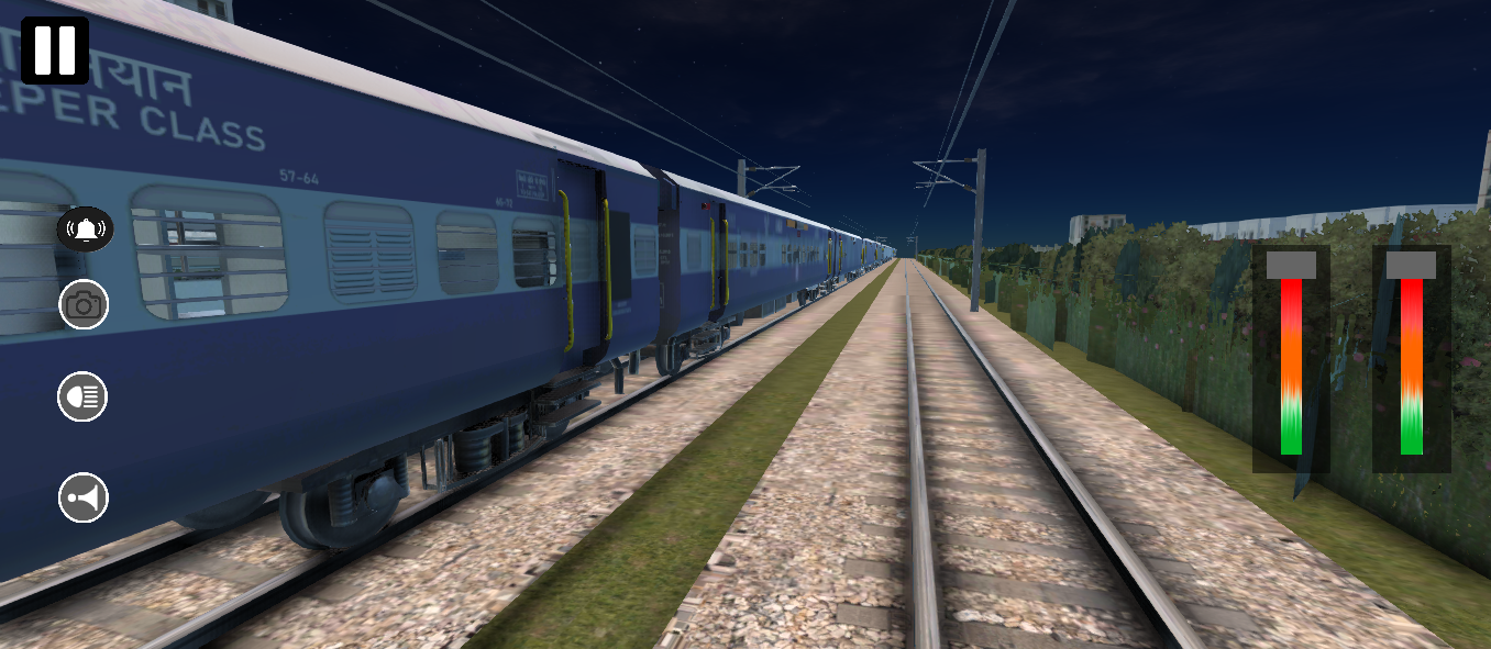 Indian Railway Simulator 게임 스크린 샷