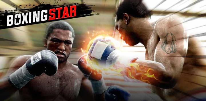 Banner of Boxing Game- Showtime for the world fighter star 