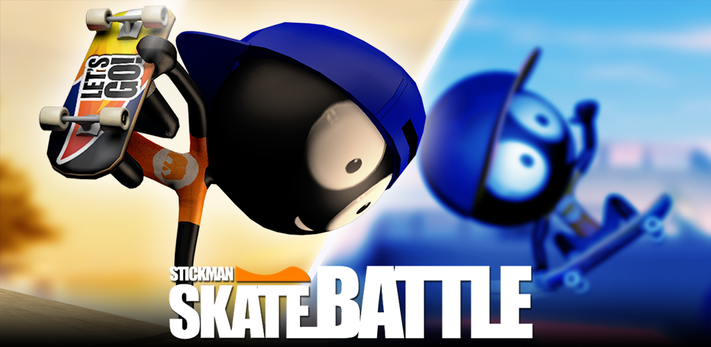 Banner of Stickman Skate Battle 