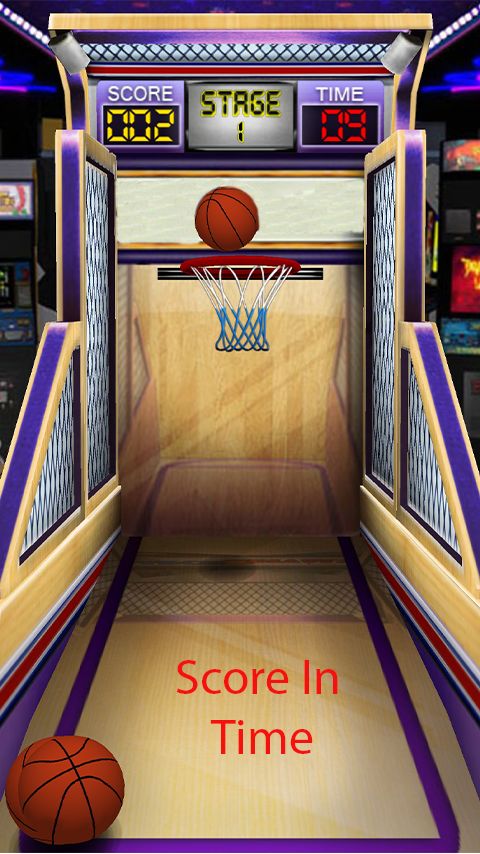 Screenshot of Basket Ball - Easy Shoot