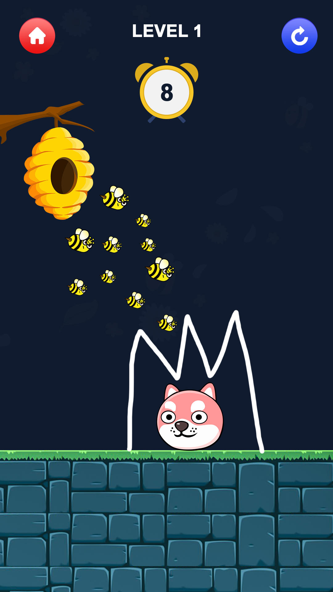 Captura de Tela do Jogo Save My Pet - Rescue The Pets