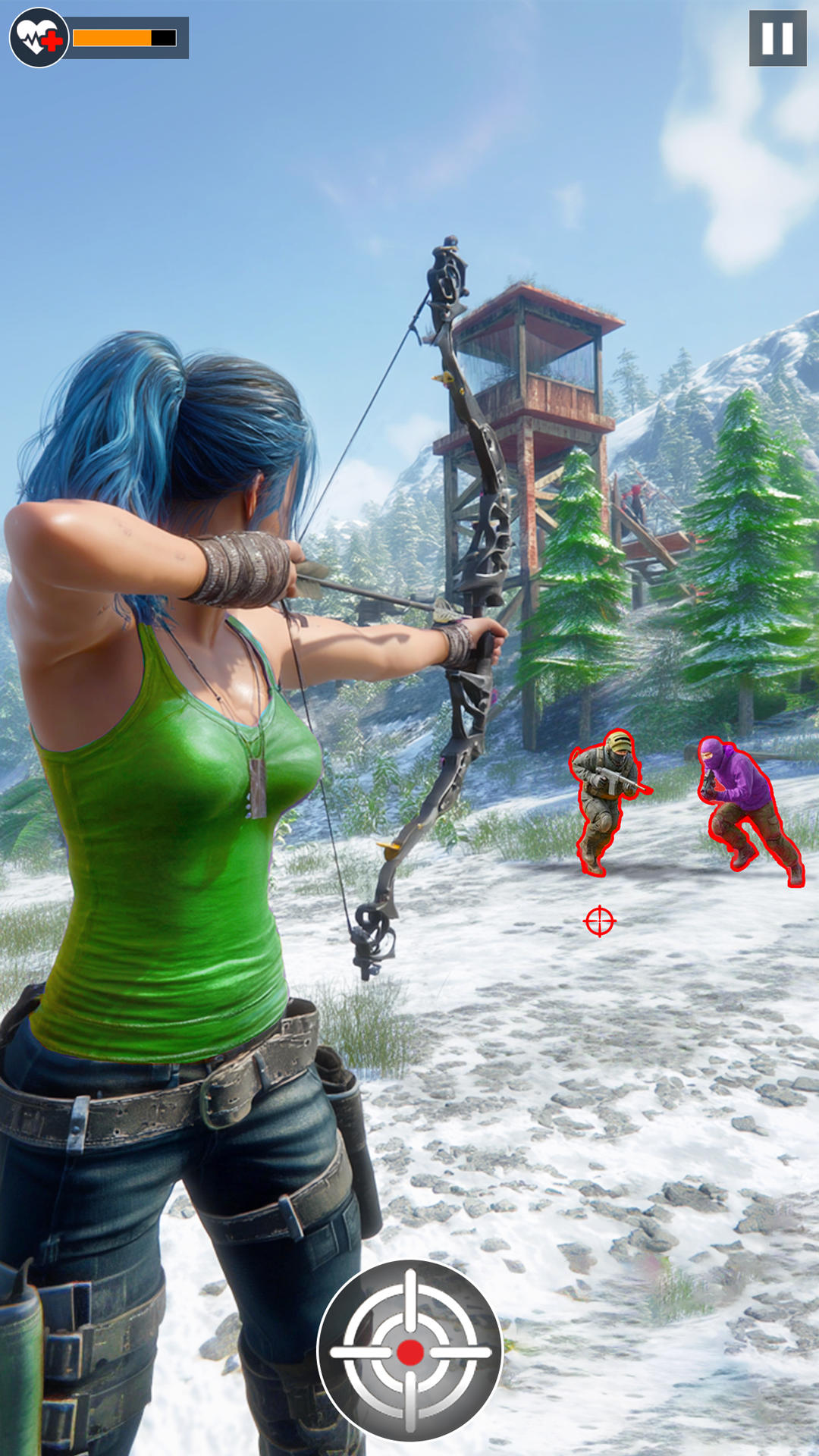 Bow Strike: Arrow Assassin Game Screenshot