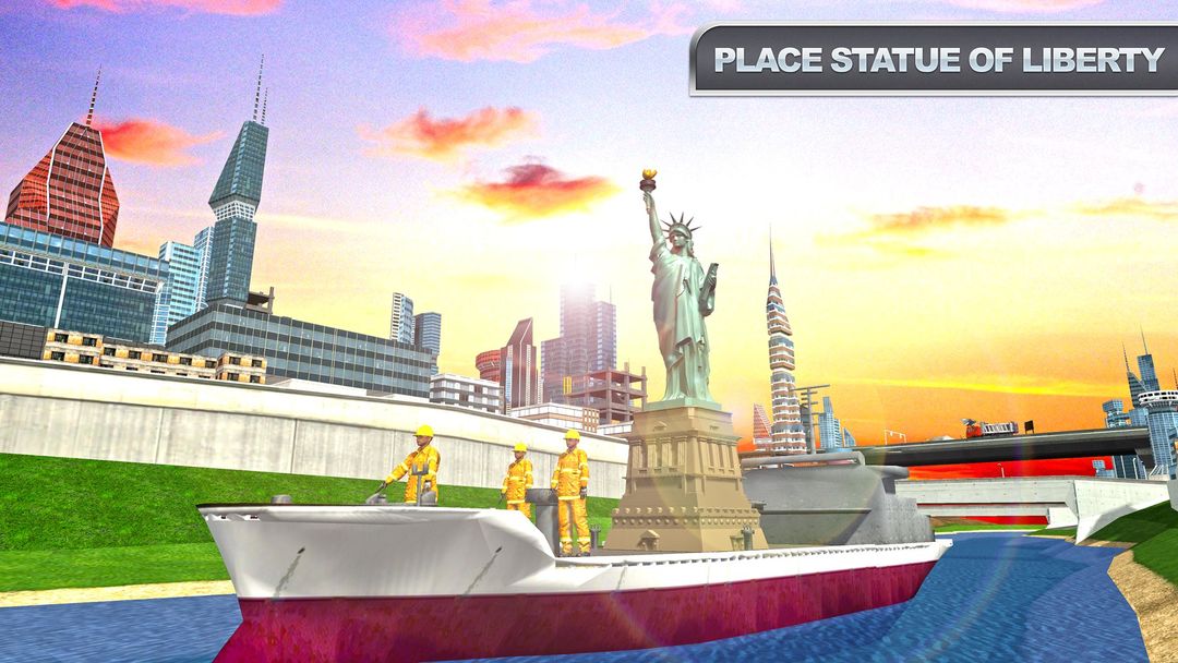New York City Construction: Tower Building Sim PRO ภาพหน้าจอเกม