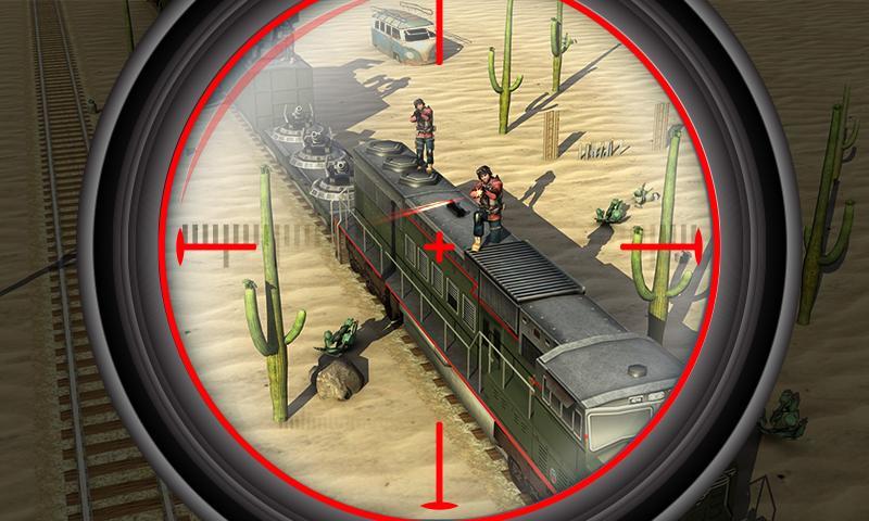 Ultimate Shooter: Train Sniper ภาพหน้าจอเกม