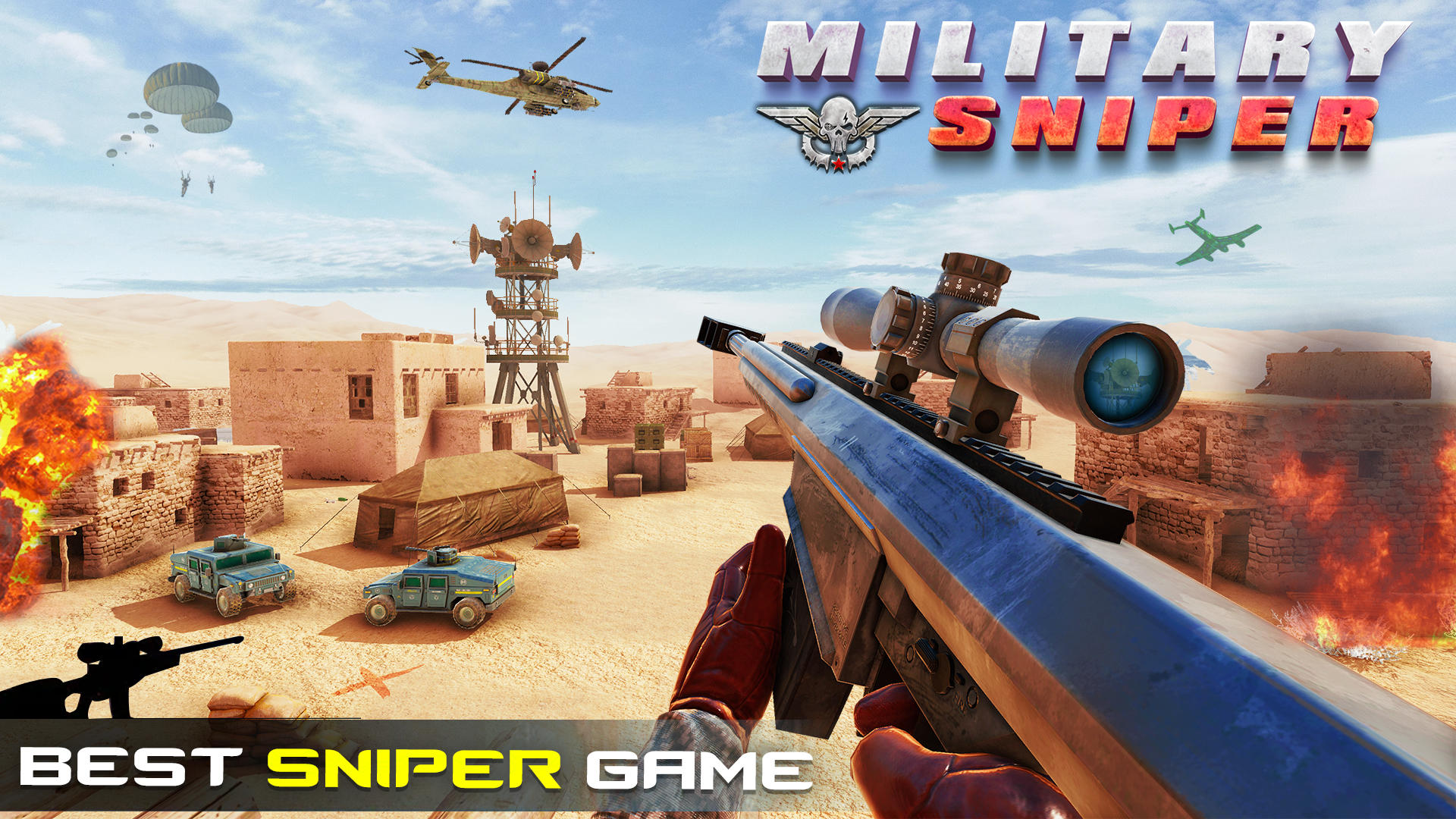 Cuplikan Layar Game Military Sniper Shooting Games