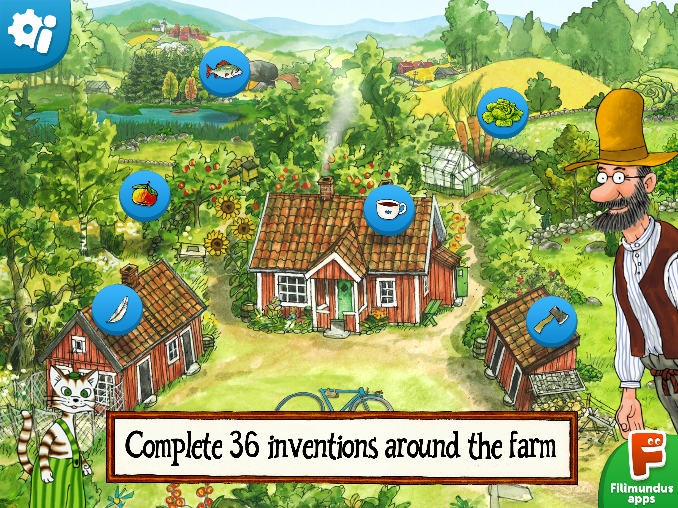 Pettson's Inventions 3 Game Screenshot
