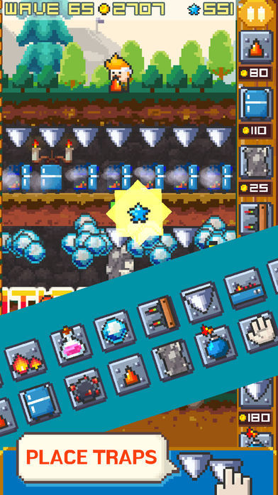 Platform Defense screenshot game