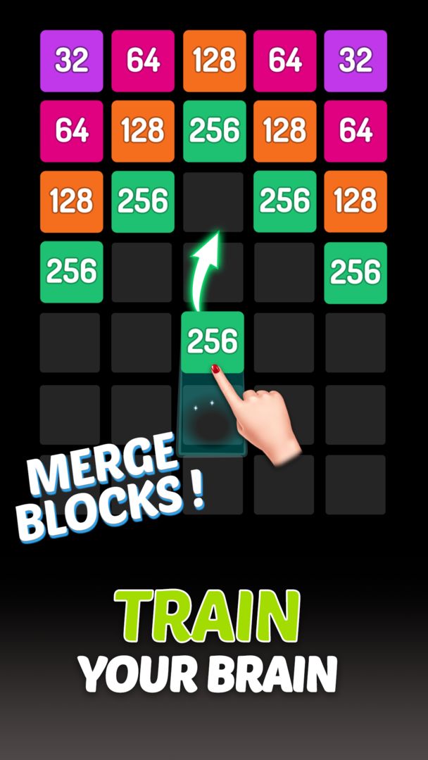 Screenshot of X2 Blocks - 2048 Number Game