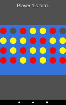 Four in a Row Game Screenshot